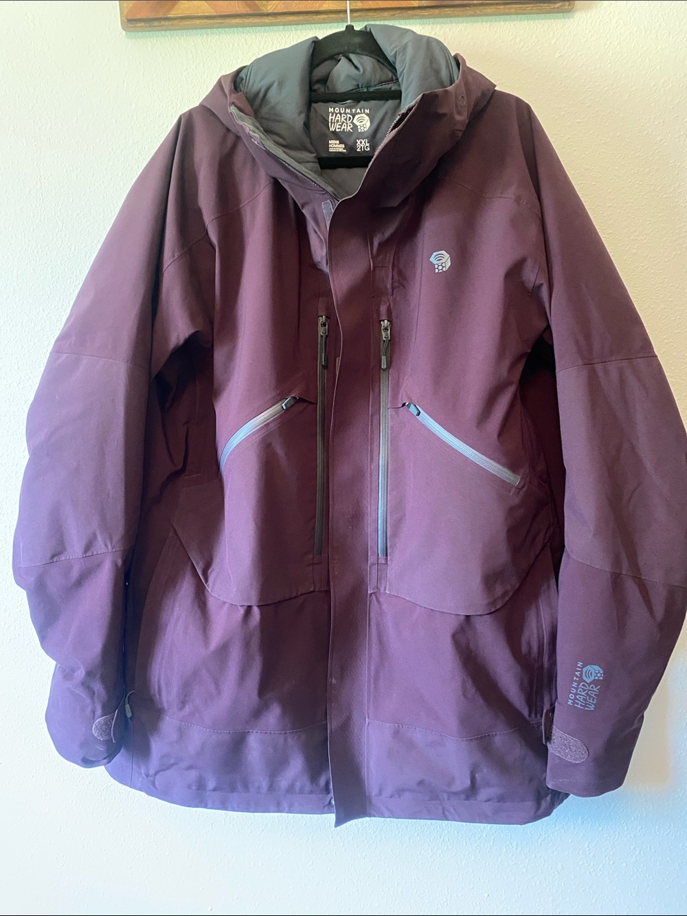 Mountain Hardwear Men’s  Cloud Bank Gore-tex Insulated Jacket Darkest Dawn XXL